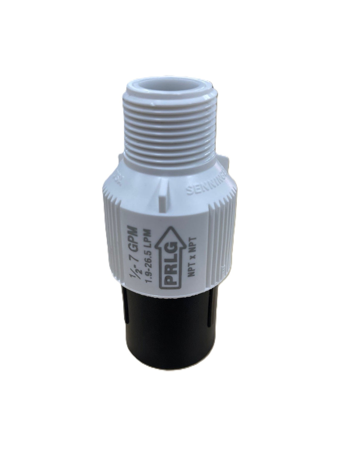 Senninger 25 PSI plastic irrigation pressure regulator thread