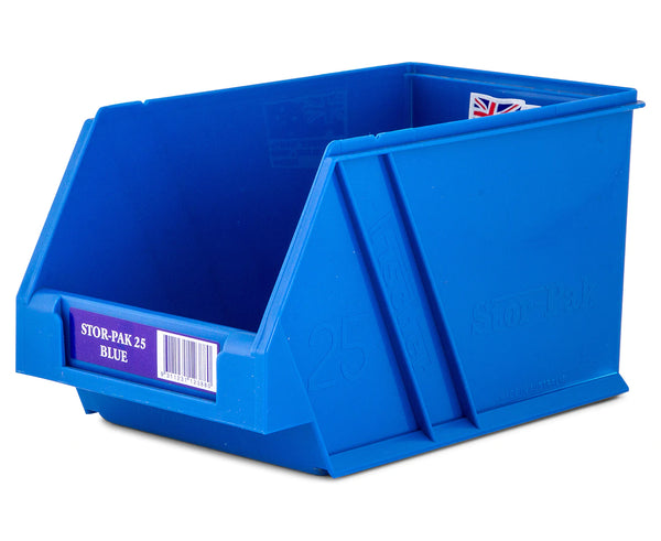 Fischer Plastics Stor-Pak 25 Blue Bin and Container 2.5L