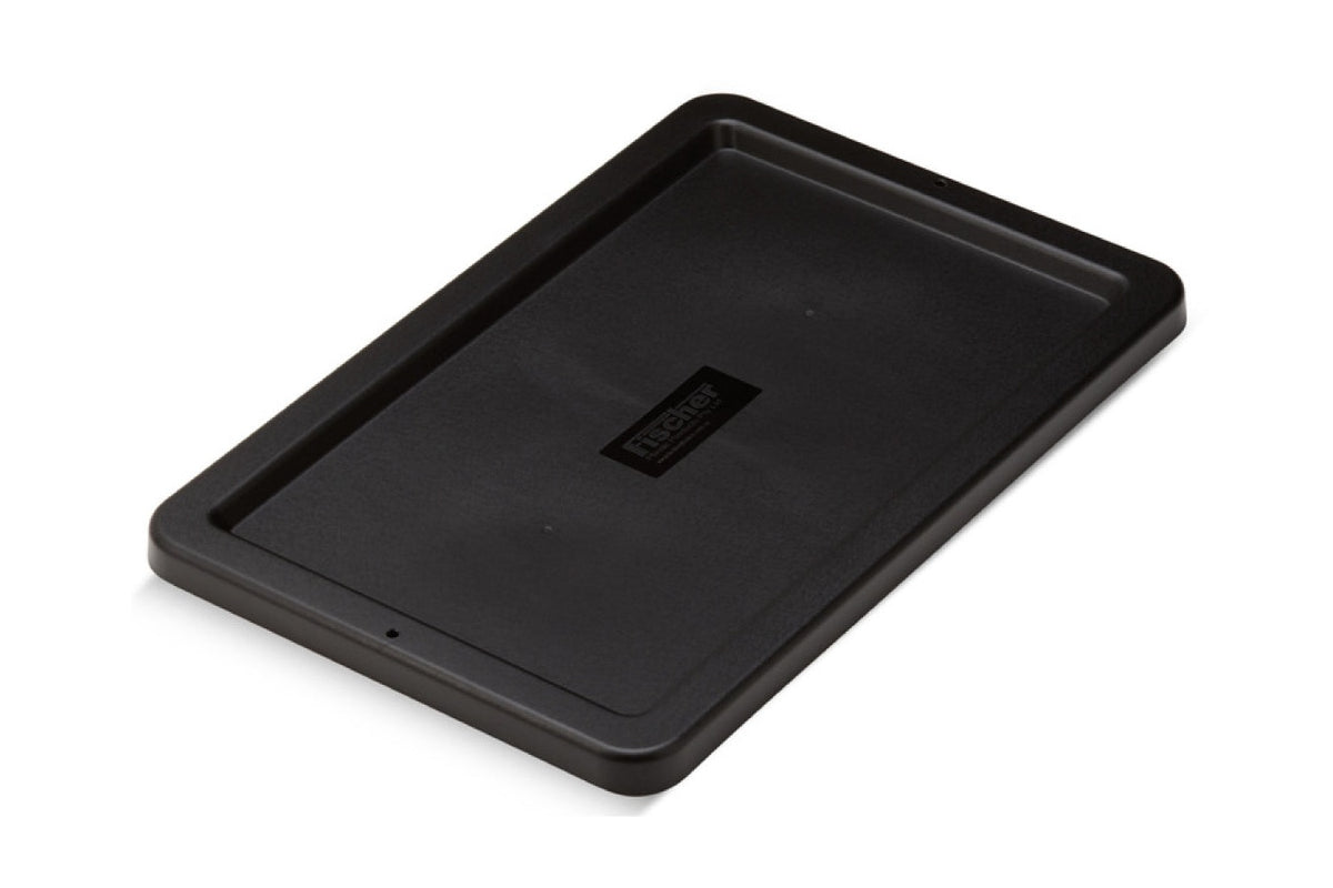 Fischer Recycled Plastic Viro-Tub Stor-Tub Lid 32L 52L 68L – Black