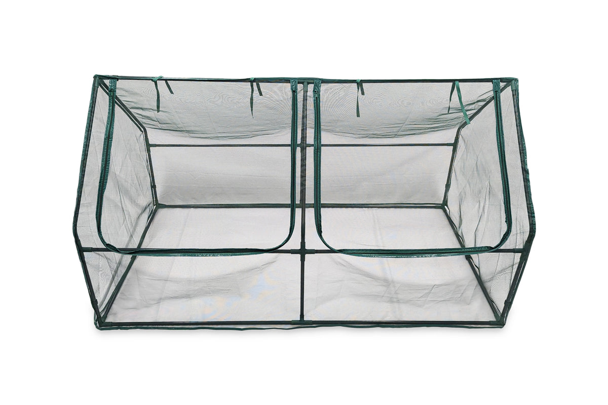 Greenlife Large Drop Over PE Greenhouse + Netting Cover 1850 x 950 x 1020mm
