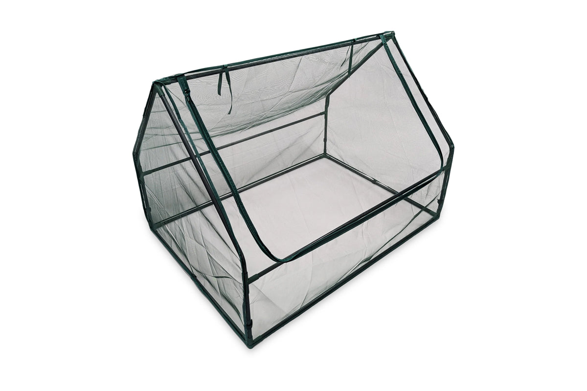 Greenlife Drop Over PE Greenhouse + Netting Cover 1250 x 950 x 920mm