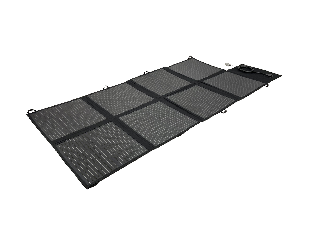 200W Portable Solar Panel Blanket with 50A Anderson Plug - Premium ETFE