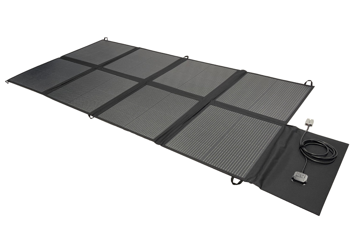 300W Portable Solar Panel Blanket with 50A Anderson Plug - Premium ETFE