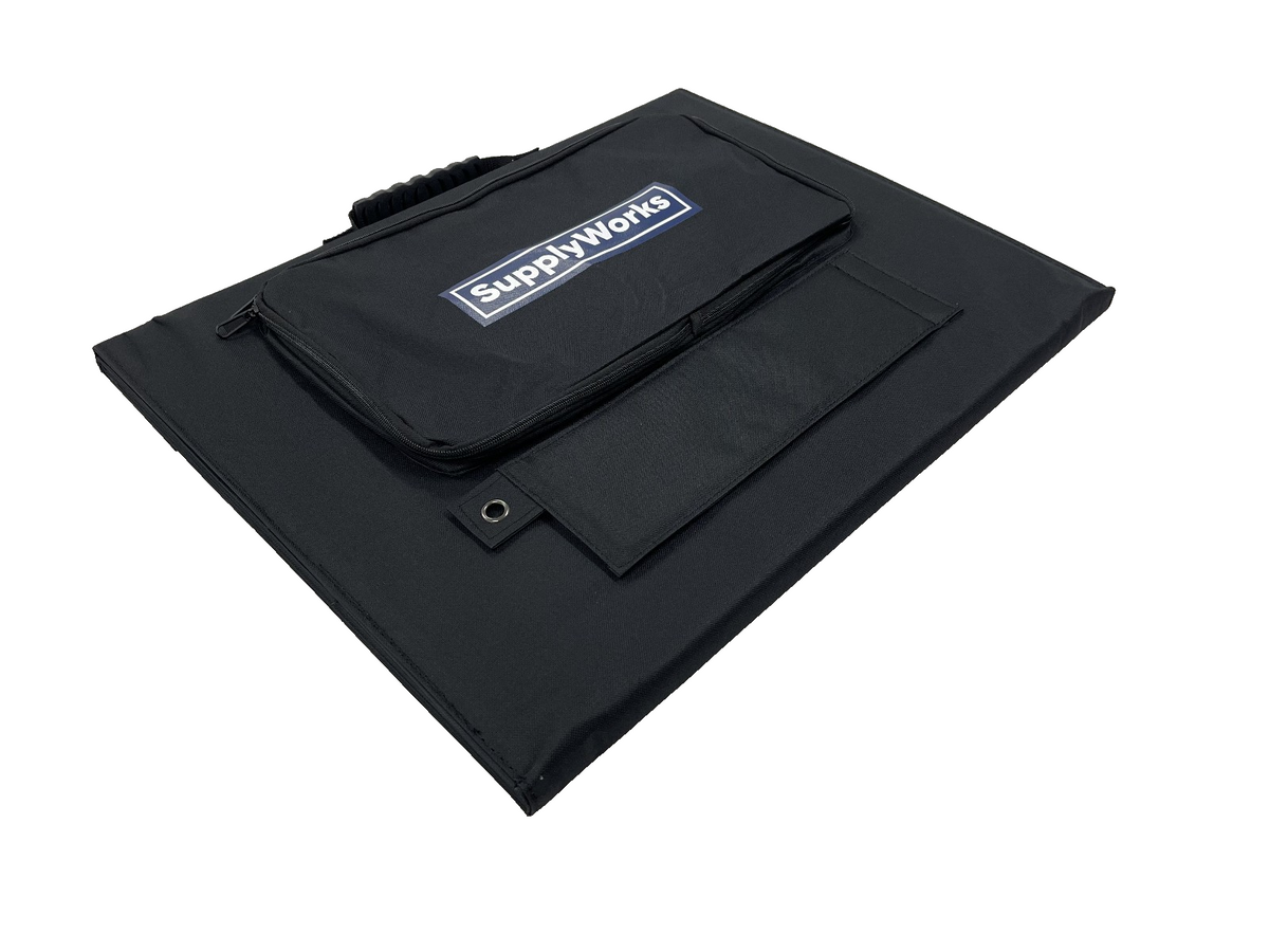 200W Portable Folding Solar Panel Mat Kit with MPPT Controller & Accessories