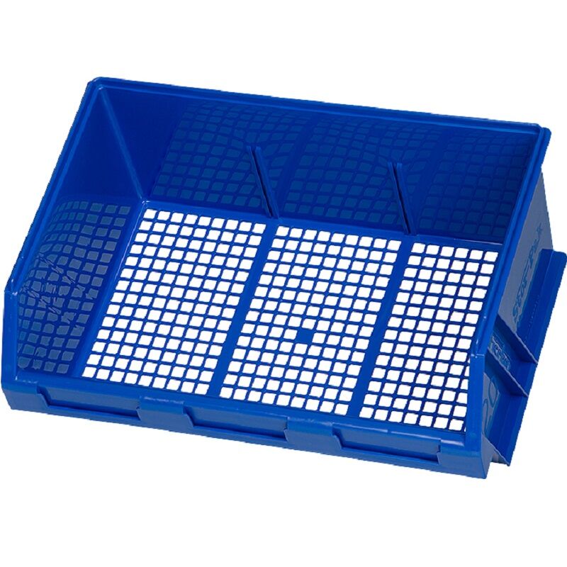 Fischer Plastics Stor-Pak 120 Blue Bin with Mesh Base 12L