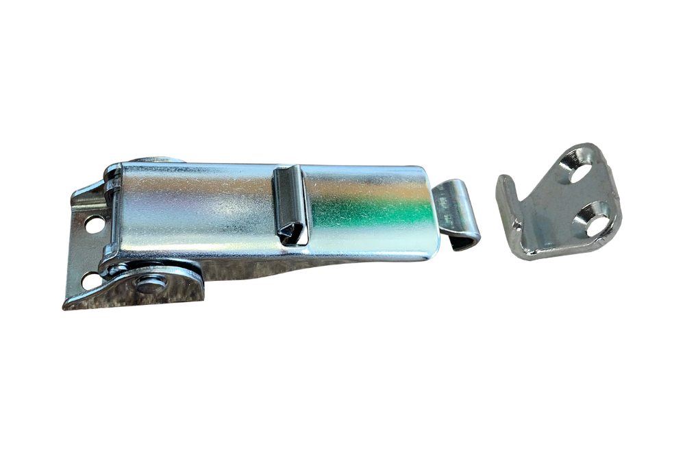 Over-Centre Latch 55mm - 85mm with Keeper Plate - 304 Stainless Steel