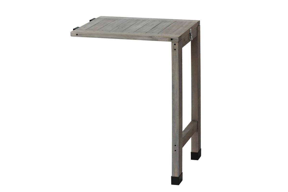 VegTrug Timber Side Table for Wall-hugger and Nursery - Grey Wash
