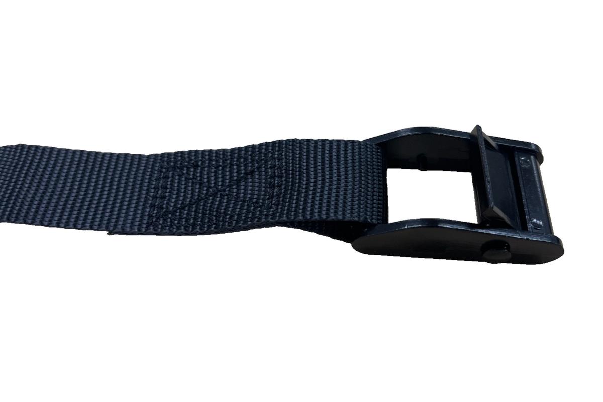 Universal Bistro Tie Down Blind Strap with Buckle 550mm - Black