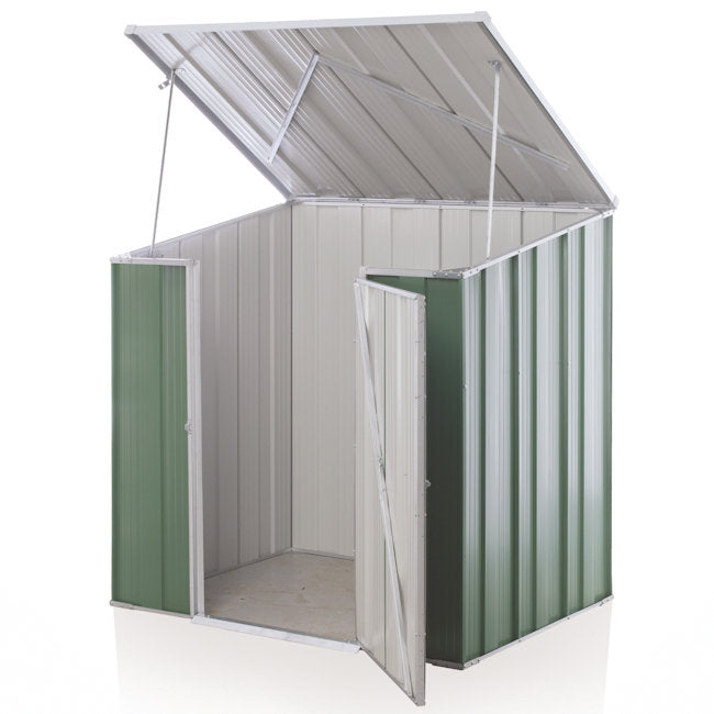 StoreMate Utility Storage S43 Steel Garden Shed - 1.41m x 1.07m x 1.48m