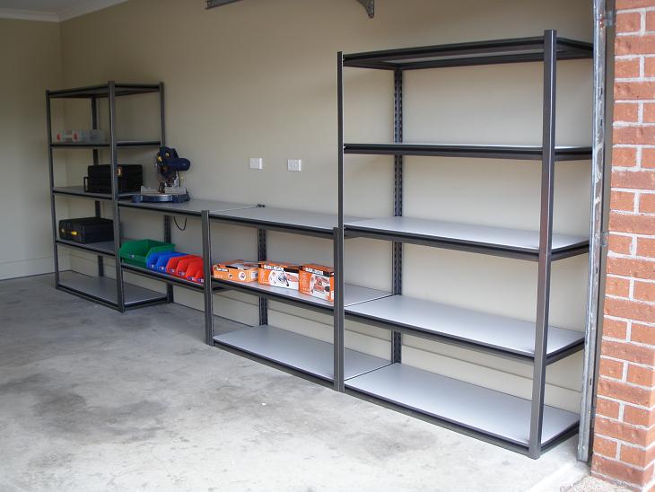 Summit Z Beam 5 Shelf Unit - 1830H x 1235W x 480D