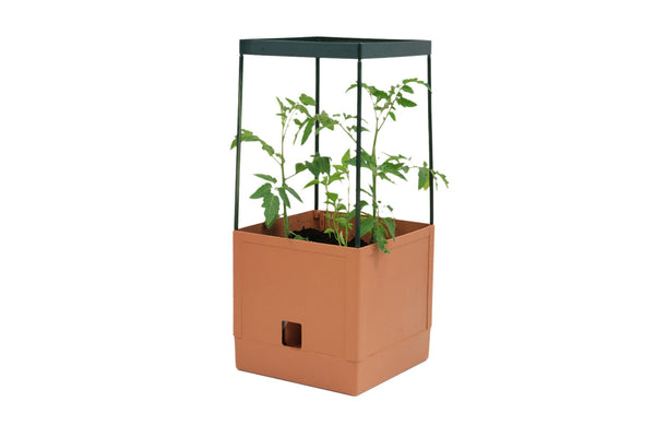 Greenlife Tomato Tower 3 Tier with Self Watering Pot - Terracotta