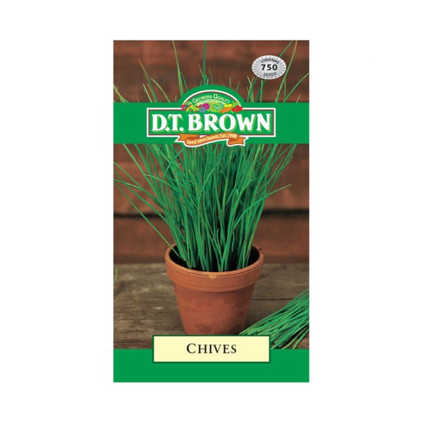 D.T. Brown Seeds - Chives - 750 Seed Pack
