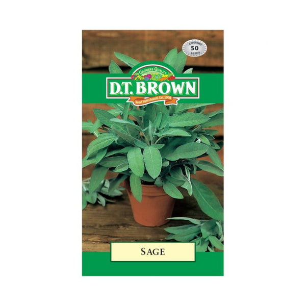 D.T. Brown Seeds - Sage - 50 Seed Pack
