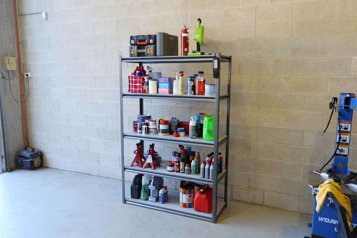 Summit Z Beam 5 Shelf Unit - 1830H x 1235W x 480D