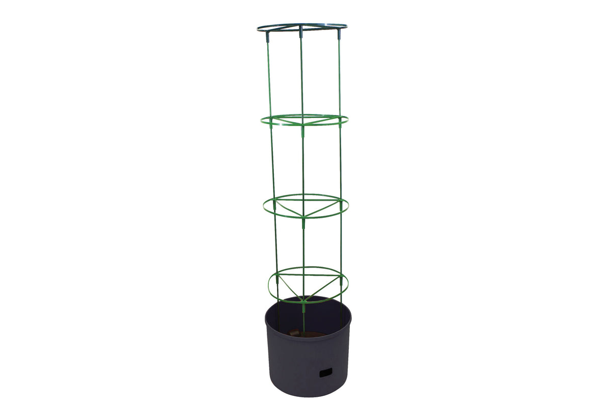 Greenlife Jumbo Tomato Growing Tower with Self Watering Pot - Slate Grey