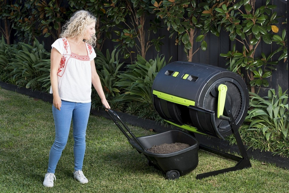 Maze Garden and Composting Cart with Handle 55 Litre
