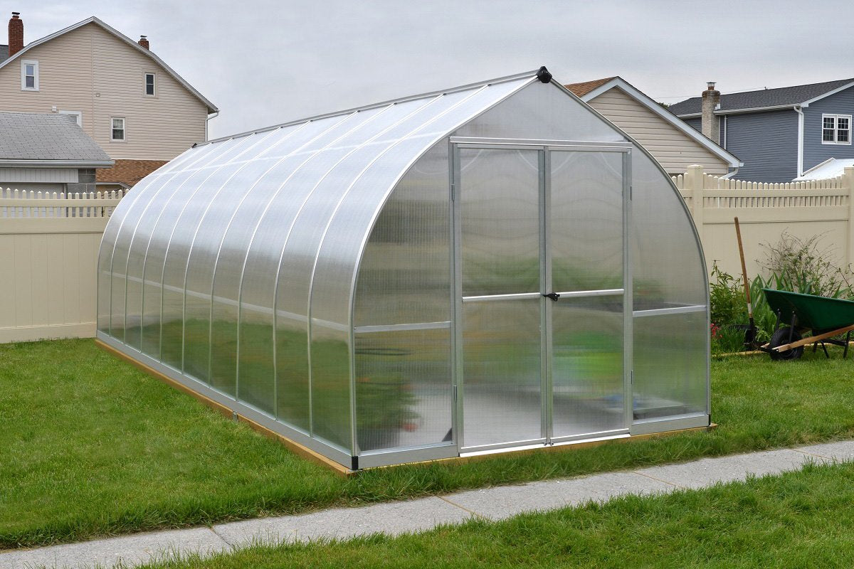 Maze Bella Premium Polycarbonate Greenhouse 8' x 20' (2.5m x 6.2m)
