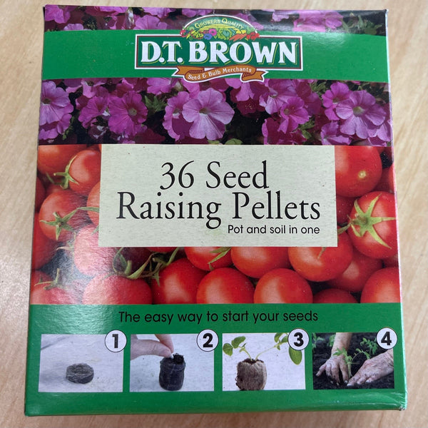 D.T. Brown - 36 Seed Raising Pellets