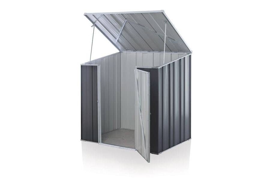 StoreMate Utility Storage S43 Steel Garden Shed - 1.41m x 1.07m x 1.48m