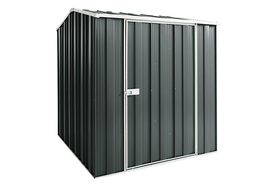 YardStore G56-S Gable Roof Steel Garden Shed - 1.76m x 2.1m x 2.02m
