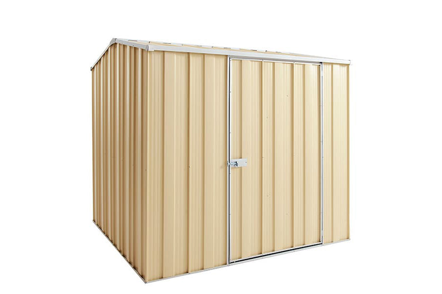 YardStore G66-S Gable Roof Steel Garden Shed - 2.1m x 2.1m x 2.02m