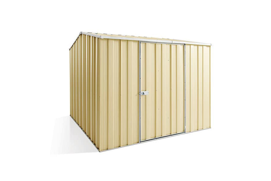 YardStore G78-S Gable Roof Steel Garden Shed - 2.45m x 2.8m x 2.08m
