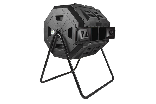Maze 160 Litre ROTO Organics Composter Bin Tumbler with Dual Chambers & Thermometer