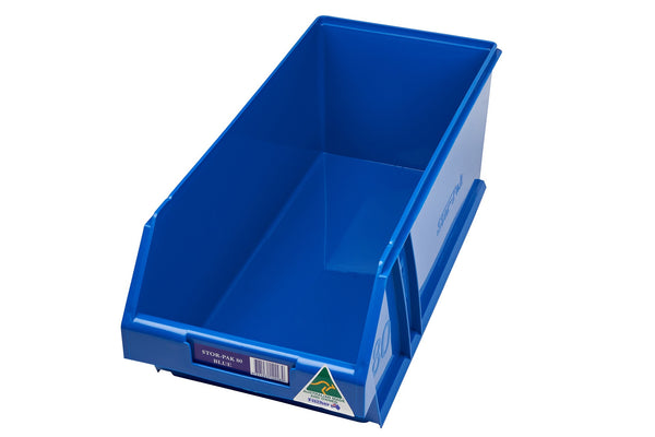 Fischer Plastics Stor-Pak 80 Blue Bin and Container 8L