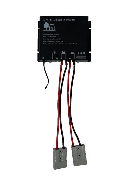 SupplyWorks 20A MPPT Solar Charge Controller with Anderson Plug