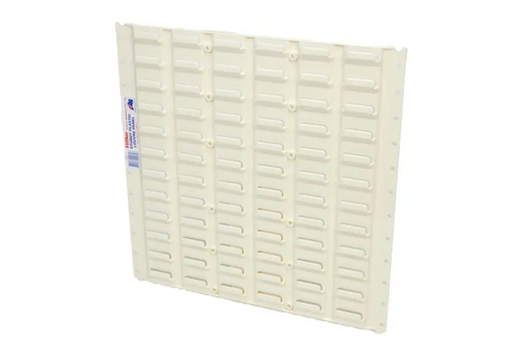Fischer Plastics Louvre Panel 460L x 460H mm - Cream