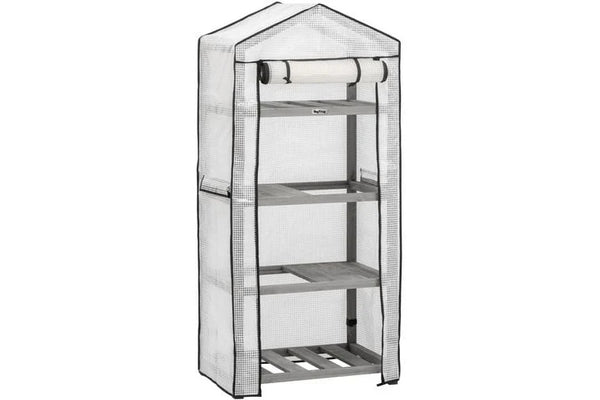 VegTrug Plant Nursery Greenhouse 1575 x 708 x 490mm Grey Wash