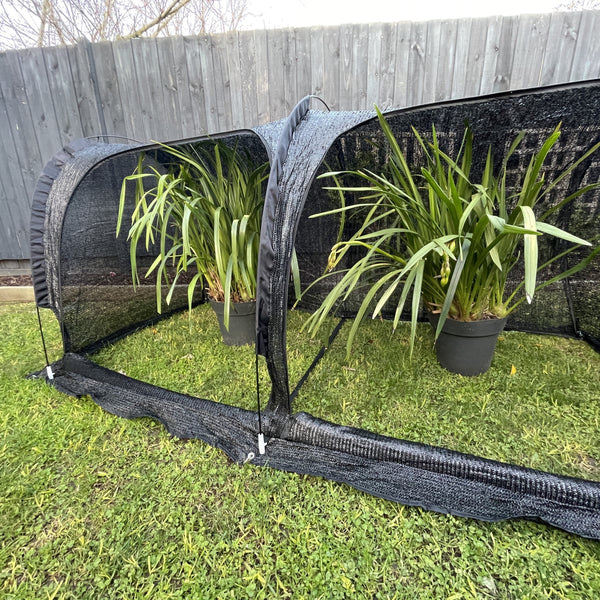 Maze 2m Fibreglass Frame Shade Garden Tunnel