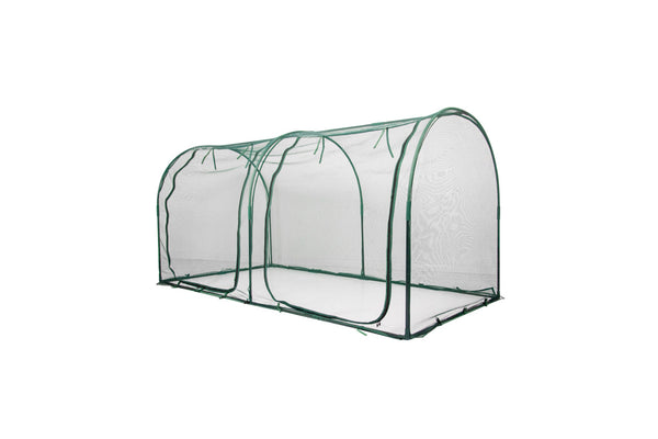 Maze Metal Frame Net Garden Tunnel - 2500L x 1250W x 1250H