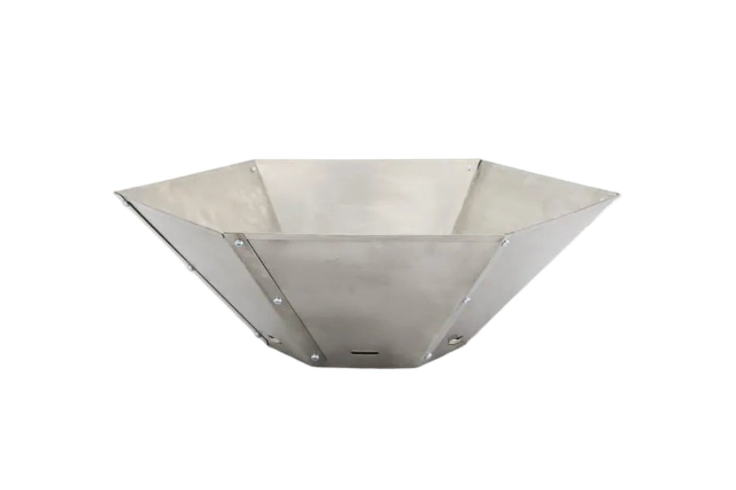 Greenlife Portable Camping Outdoor Fire Pit with Carry Bag - Stainless Steel