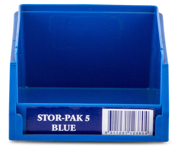 Fischer Plastics Stor-Pak 5 Blue Bin and Container 0.5L