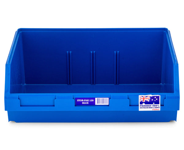 Fischer Plastics Stor-Pak 120 Blue Bin and Container 12L