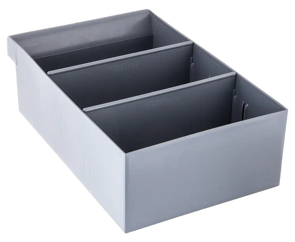 Fischer Plastics Spare Parts Tray 300W x 100H x 400D mm Grey