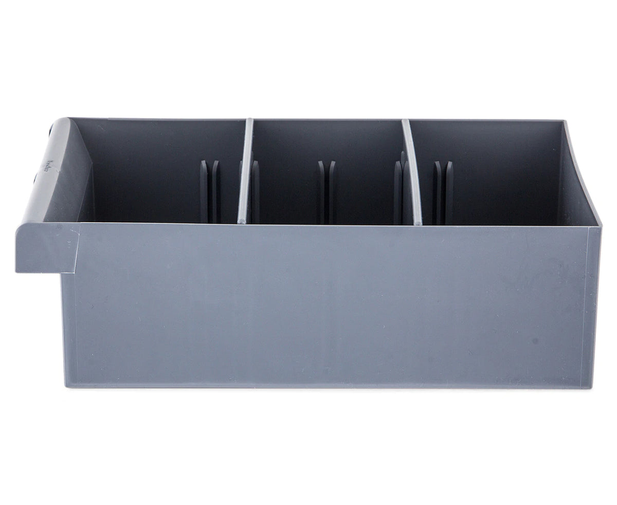 Fischer Plastics Spare Parts Tray 300W x 100H x 300D mm Grey