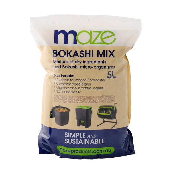 Maze Bokashi Composting Grains Pack - 5L bag