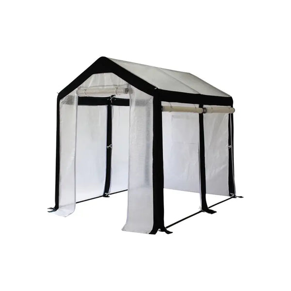 VegTrug Deluxe Steel Frame Walk-In Greenhouse with PE Cover