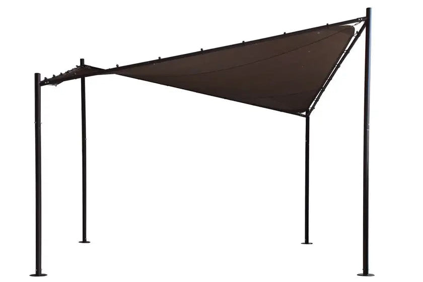 Takasho Four Post Steel Frame Butterfly Shade Gazebo