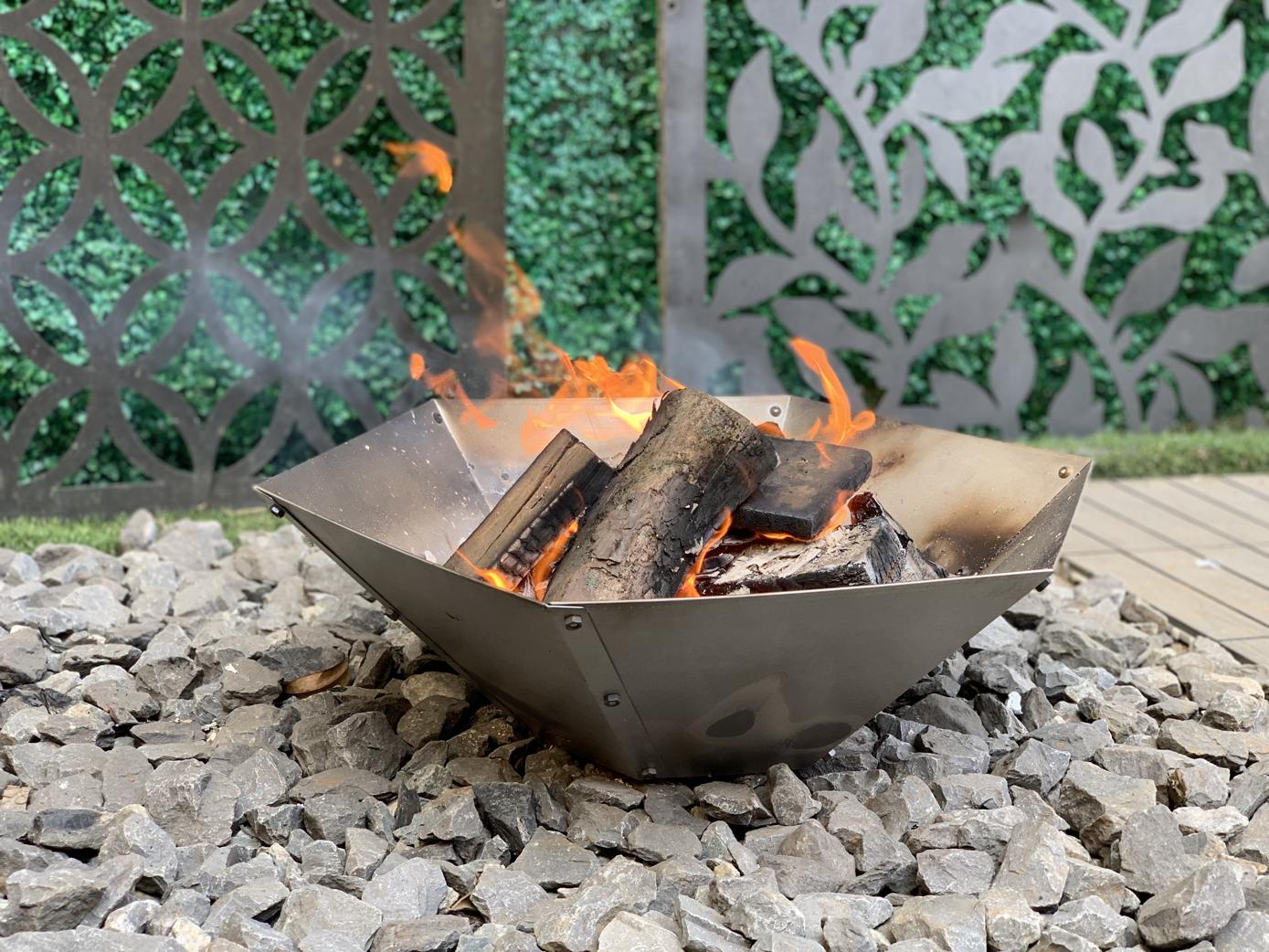 Greenlife Portable Camping Fire Pit & Carry Bag