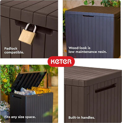 Keter City Box - 113L Outdoor Storage Box