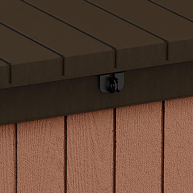 Keter Darwin Short 380L Storage Box - Brown