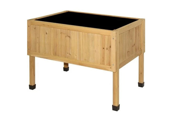 VegTrug Timber Low Raised Planter 780 x 580 x 560mm - Natural
