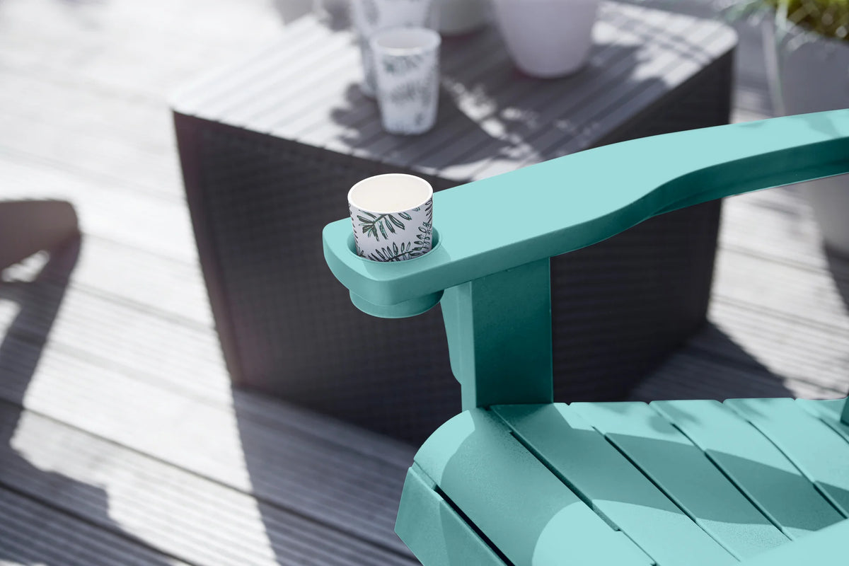 Keter Alpine Adirondack Chair - Turquoise