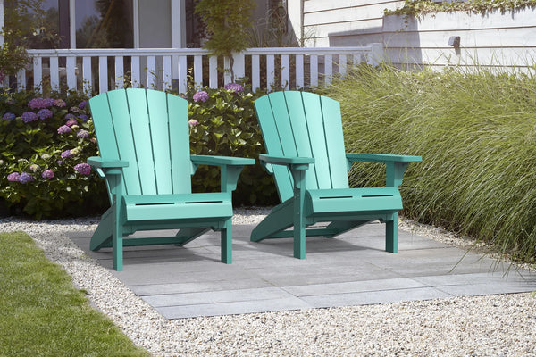 Keter Alpine Adirondack Chair - Turquoise 2 Pack