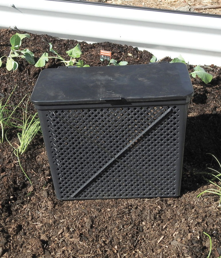 Greenlife Bio Basket Slimline In-Ground Worm Farm Micro Composter - 2 PACK
