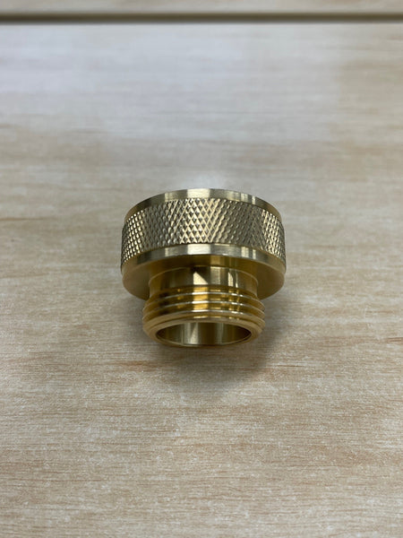 Orbit Brass Garden Tap Reducing Adaptor 25mm Female x 20mm Male
