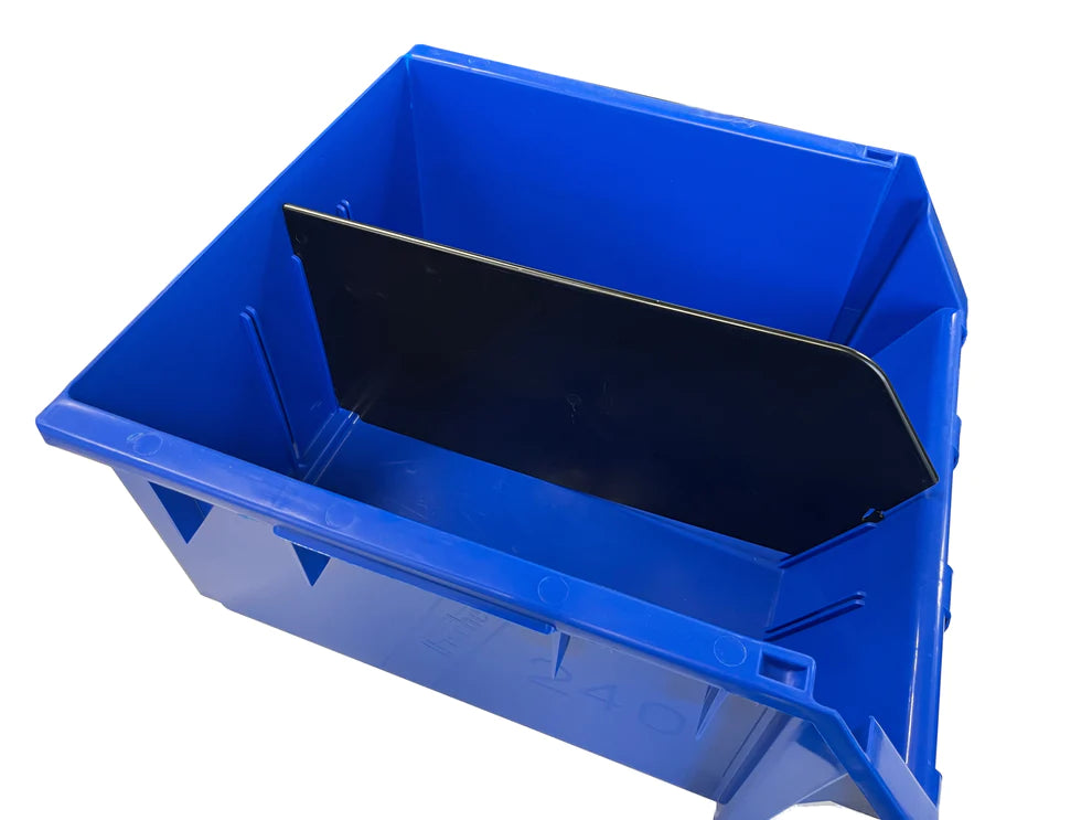 Fischer Plastics Stor-Pak Divider to suit 240 Bins - Black